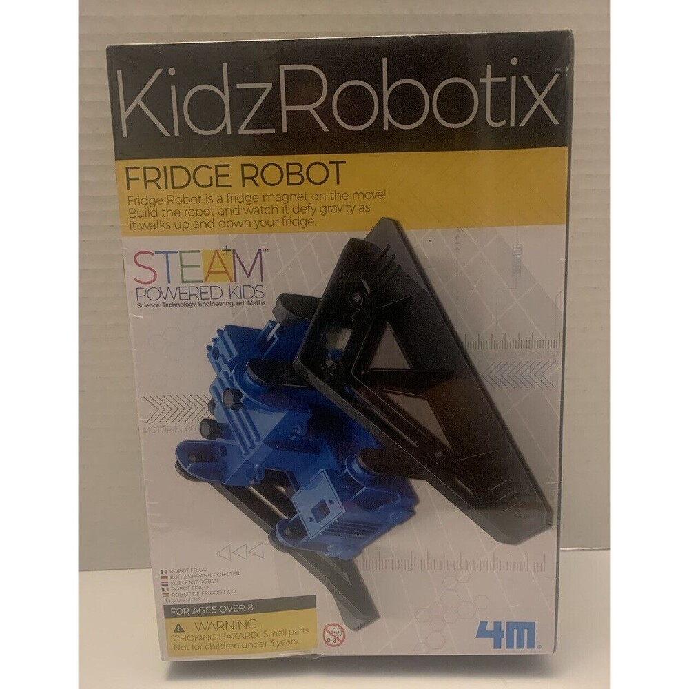 Kidz Robotix Fridge Robot Magnet Build Educational Toys New Sealed Lab Science